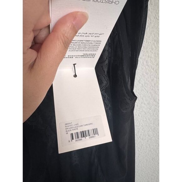 christopher esber silk encased lace cami gown UK10/US6 - Picture 5 of 7